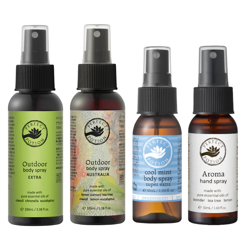 【ブラックフライデー限定】アウトドアボディスプレー(エクストラ・オーストラリア)+クールミントボディスプレー+アロマハンドスプレーセット