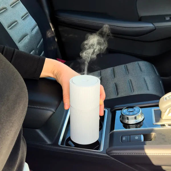 ワンダーミスト コードレス(充電式)超音波アロマディフューザー【白】