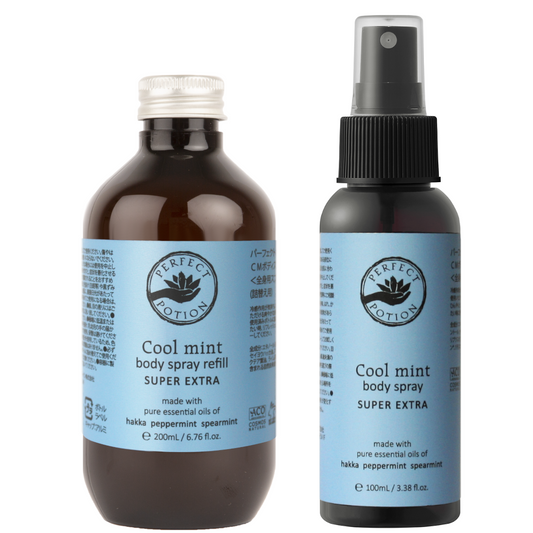 【2025 リニューアル】クールミント ボディスプレー スーパー エクストラ  デュオ(100mL+200mL) 2025年 ラベル