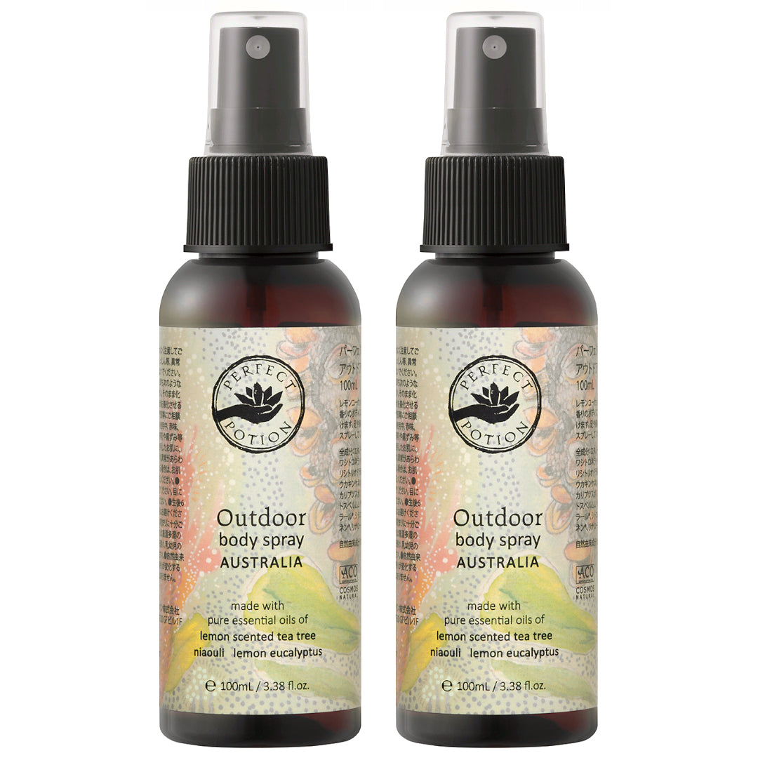 【2025 リニューアル】アウトドアボディスプレー オーストラリア 100mL (2本セット)