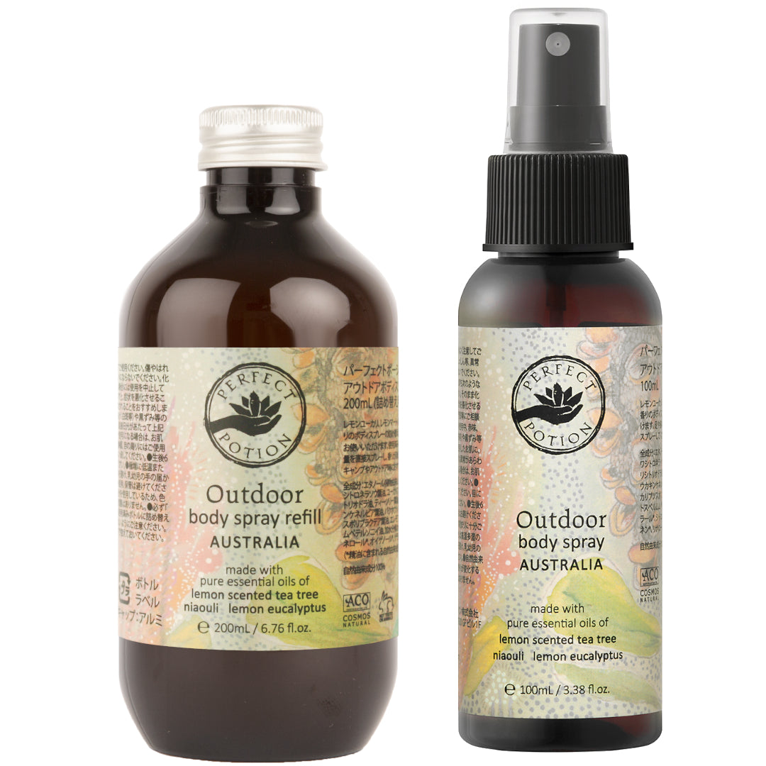 【2025 リニューアル】アウトドアボディスプレー オーストラリア デュオ(100mL+200mL)