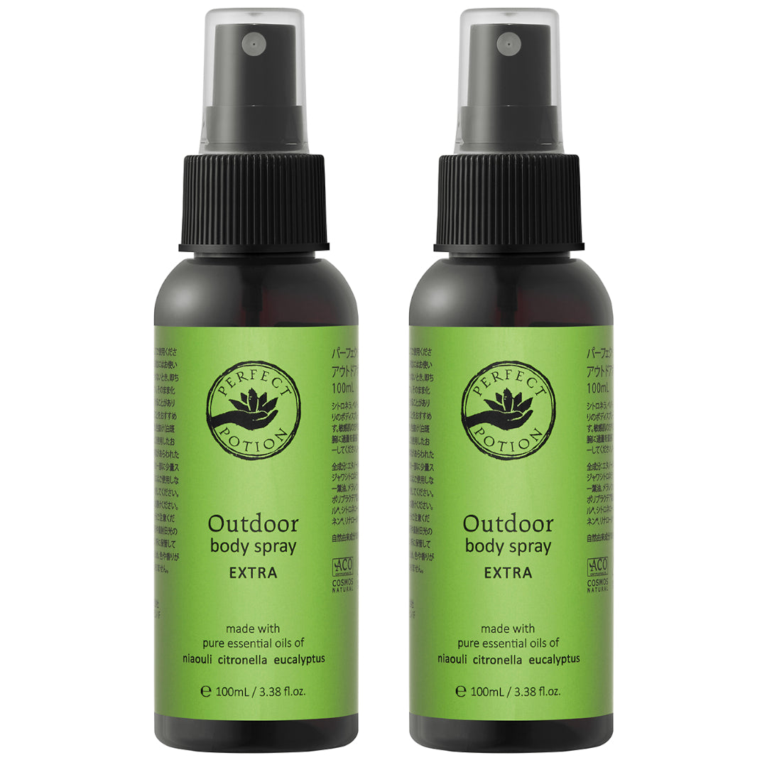 【2025 リニューアル】アウトドアボディスプレー エクストラ 100mL  (2本セット)