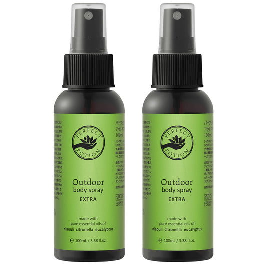 【2025 リニューアル】アウトドアボディスプレー エクストラ 100mL  (2本セット)
