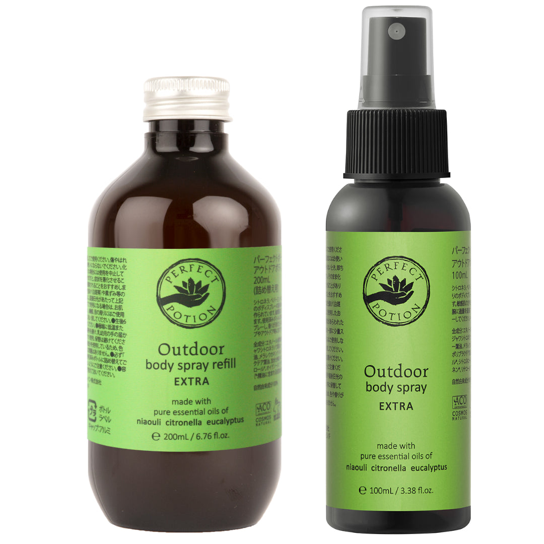 アウトドアボディスプレーエクストラ デュオ <100mL+200mL(詰め替え用)>