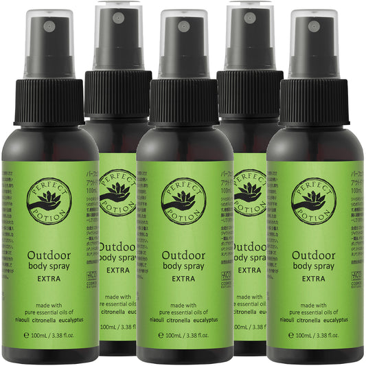 【2025 リニューアル】アウトドアボディスプレー エクストラ 100mL  (5本セット)