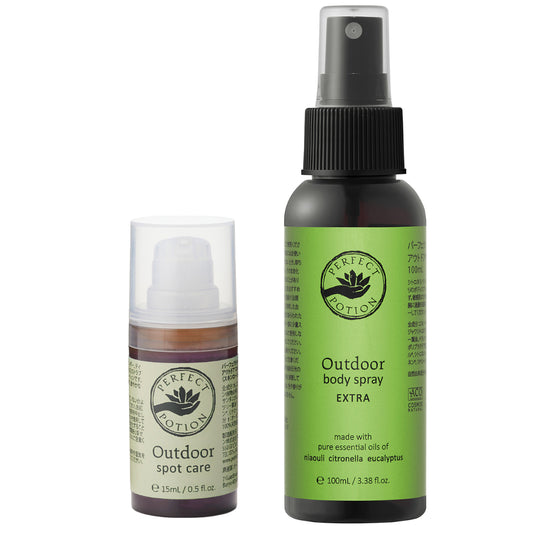 アウトドア スポットケア セット(2025 リニューアル エクストラ 100mL+アウトドア スポットケア ローション15mL)
