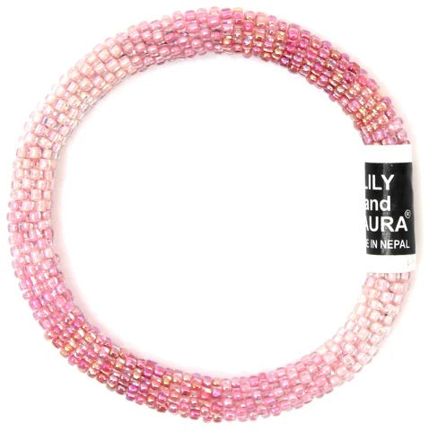 リリーアンドローラ ブレスレット ピンク オンブレ