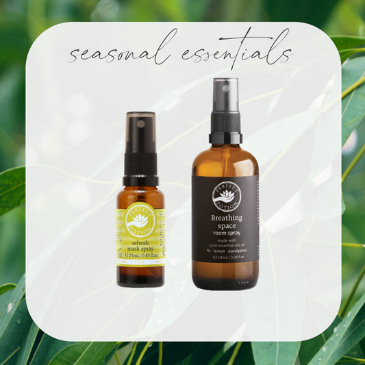 【期間限定】シーズナルアロマケアセット(選べるマスクスプレー+選べるルームスプレー)