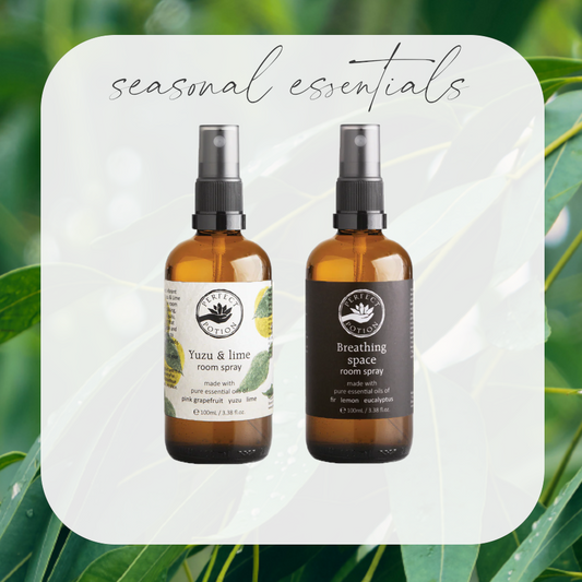 【期間限定】シーズナルアロマケアセット(選べるルームスプレー2本)