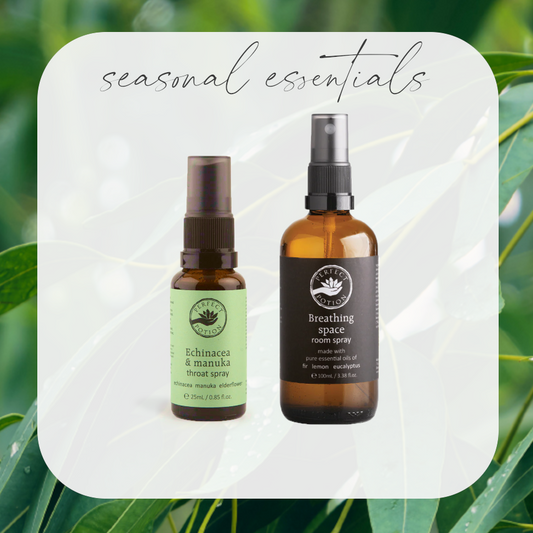 【期間限定】シーズナルアロマケアセット(スロートスプレー+選べるルームスプレー)