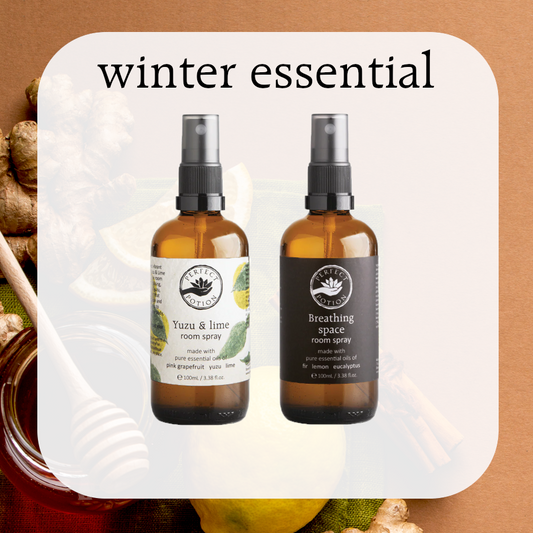 【期間限定】ウィンターアロマケアセット(選べるルームスプレー2本)
