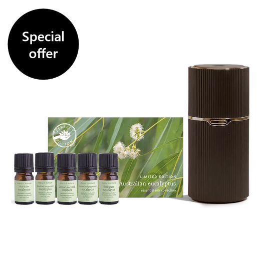 ユーカリオイルコレクション+ワンダーミスト コードレス アロマディフューザー セット