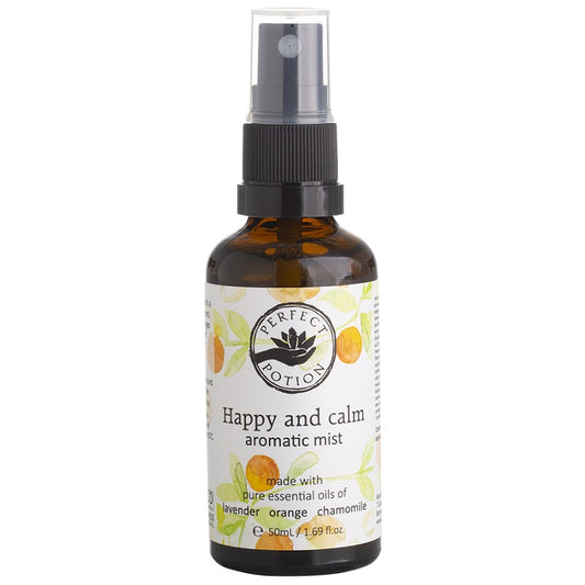 ハッピーアンドカームアロマティックミスト 50mL