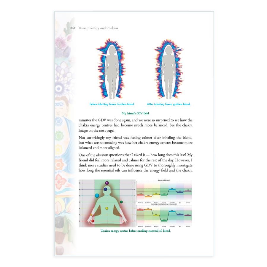 Aromatherapy and Chakras Book【英語版】