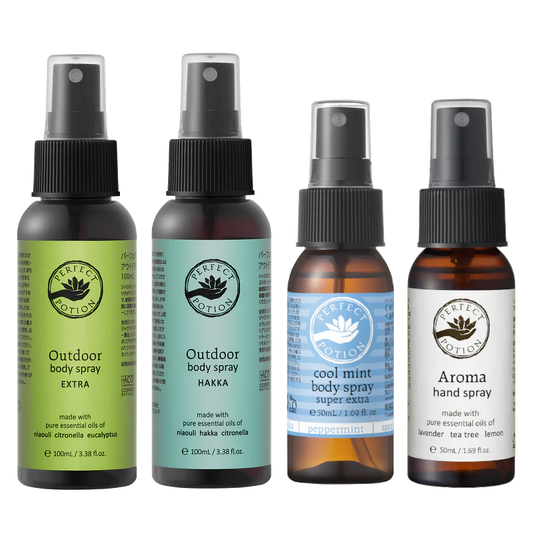 【ブラックフライデー限定】アウトドアボディスプレー（エクストラ・ハッカ）＋クールミントボディスプレー＋アロマハンドスプレーセット