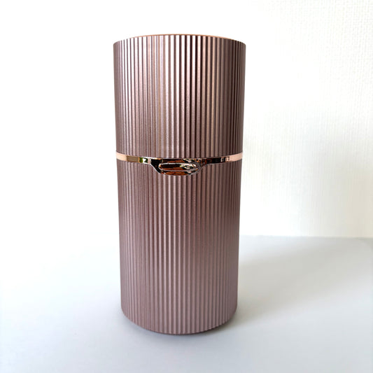 ワンダーミスト コードレス（充電式）超音波アロマディフューザー【ローズゴールド】