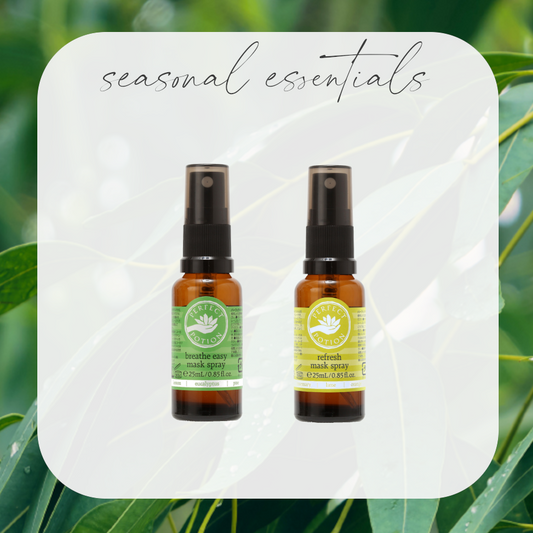 【期間限定】シーズナルアロマケアセット（選べるマスクスプレー25mL 2本）