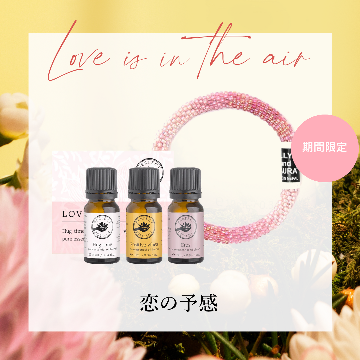 【期間限定】トリオオイルキット ＋リリーアンドローラ ブレスレットセット