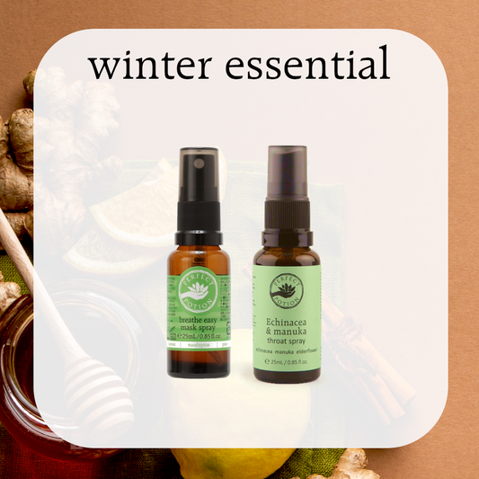 【期間限定】ウィンターアロマケア セット（選べるマスクスプレー＋スロートスプレー）
