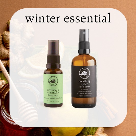 【期間限定】ウィンターアロマケアセット（スロートスプレー＋選べるルームスプレー）