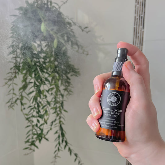 【アウトレット】シンリンヨク ルームスプレー　100mL　ラベルに傷